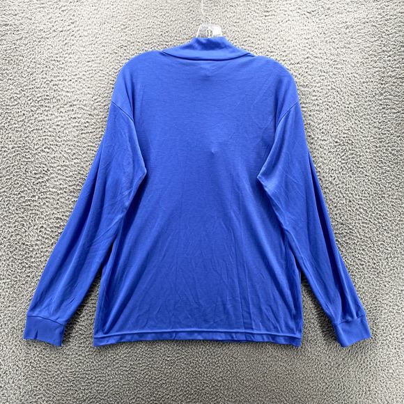 Vintage Patagonia Sweater Adult XL Blue Capilene 1/4 Zip Made in USA Casual Mens - Picture 6 of 9